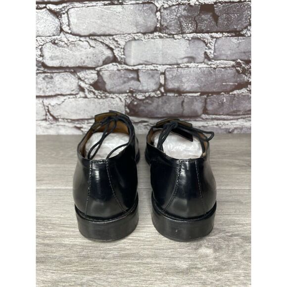 Filipe Sousa Black Patent Leather Oxfords Lace Up Shoes Women’s Sz 38EU/7.5M US - Picture 3 of 16